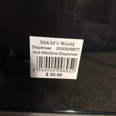 M&Mâ€™s World Dispenser- Slot Machine Dispenser