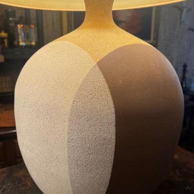 Pair of large Mid Century Lamps