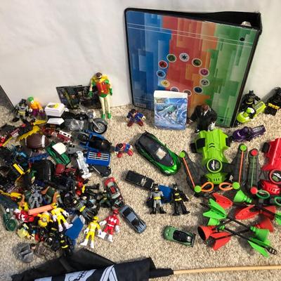 Action Figures, Cars, Air Storm Zing + more
