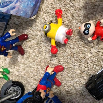 Action Figures, Cars, Air Storm Zing + more