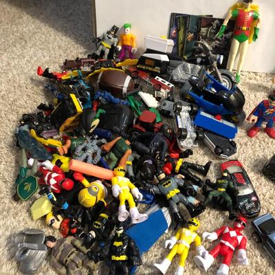 Action Figures, Cars, Air Storm Zing + more