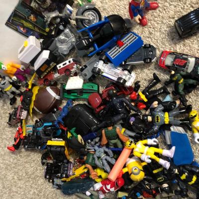 Action Figures, Cars, Air Storm Zing + more