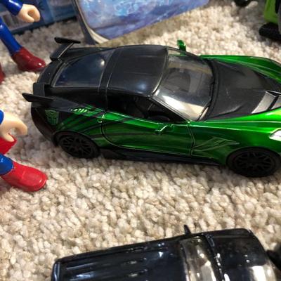 Action Figures, Cars, Air Storm Zing + more