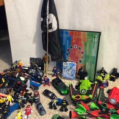 Action Figures, Cars, Air Storm Zing + more
