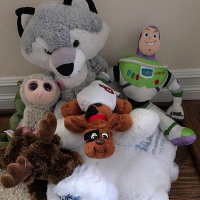 Assorted Plush Animals