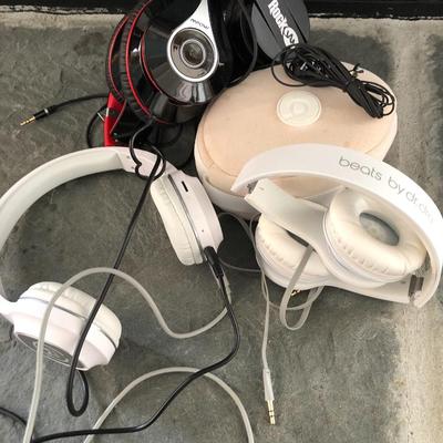 Headphones: BEATS by dr. dre, Rock Jam, MPOW, & Sony earplugs