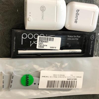 Earbuds, Stylus iPad Pen & Sports Band for Apple Watch
