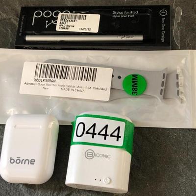 Earbuds, Stylus iPad Pen & Sports Band for Apple Watch