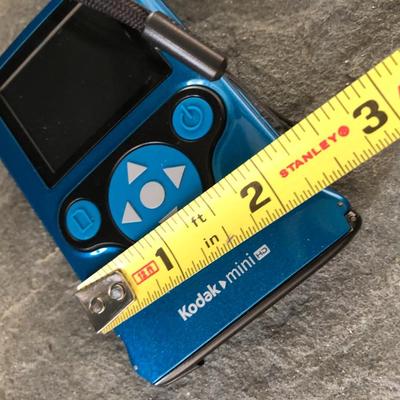 Blue Kodak Mini and Sanyo Camera