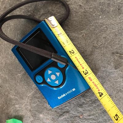 Blue Kodak Mini and Sanyo Camera