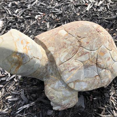 Stone Outdoor Turtle