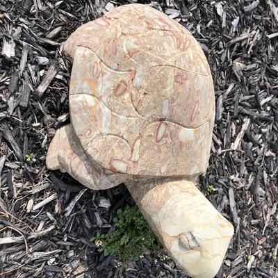 Stone Outdoor Turtle