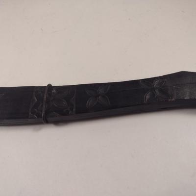 Filipino Tribal Cutlery Bolo Wood Carved Handle and Sheath Choice B