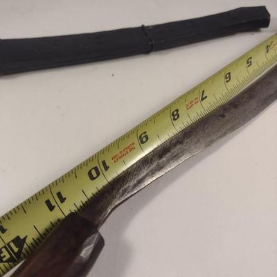 Filipino Tribal Cutlery Bolo Wood Carved Handle and Sheath Choice B