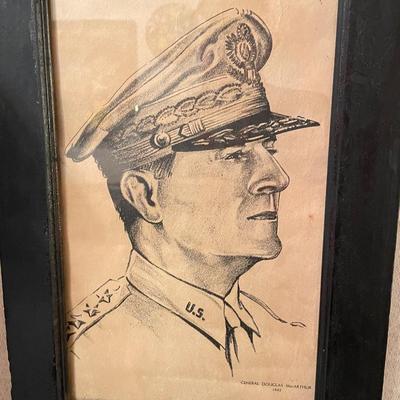 General Douglas MacArthur Framed Print