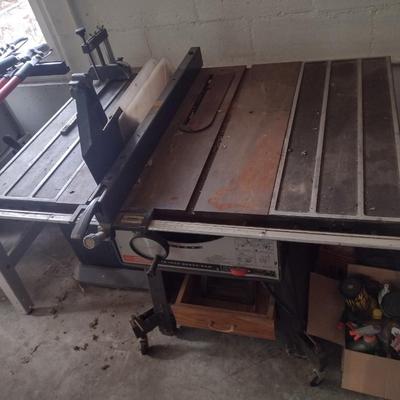 Ryobi 10" Table Saw System with Fence Guide