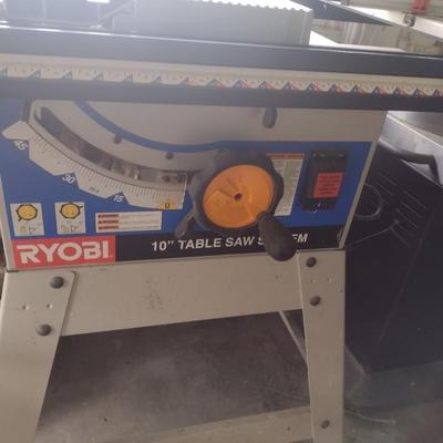 Ryobi 10" Table Saw System with Fence Guide