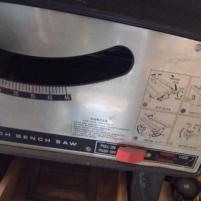 Craftsman 10" Bench Saw
