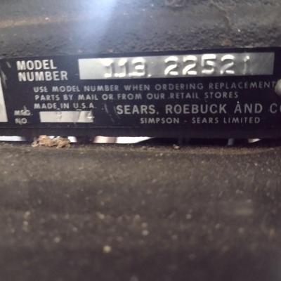 Craftsman 9" Disc and 6" Belt Sander