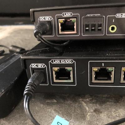 Two URC Central Ethernet Processors MFS-8 & MRX-8