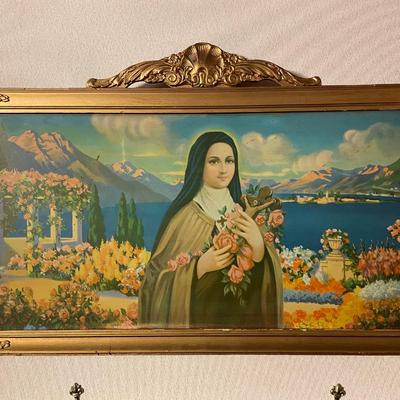 Framed St. Theresa Print