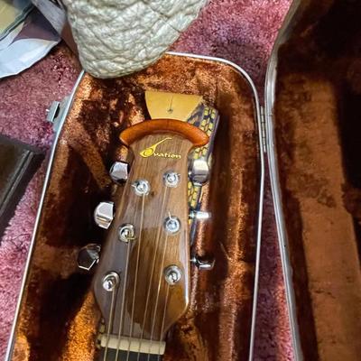 Ovation Acoustic Guitar with Case