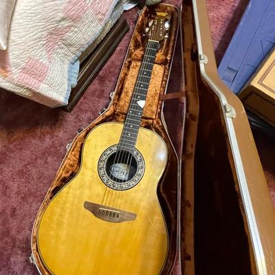 Ovation Acoustic Guitar with Case
