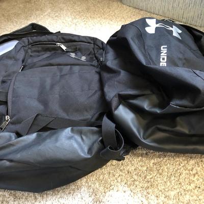 Two Under Armour Backpacks