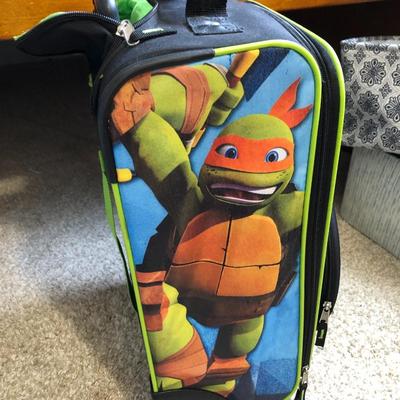 Childâ€™s Teenage Mutant Ninja Turtle Travel case with wheels