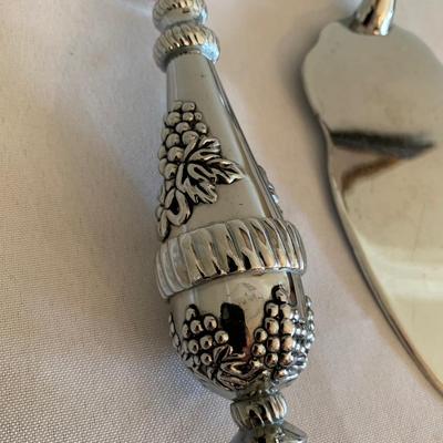 2 Ornate Fancy Cake Servers