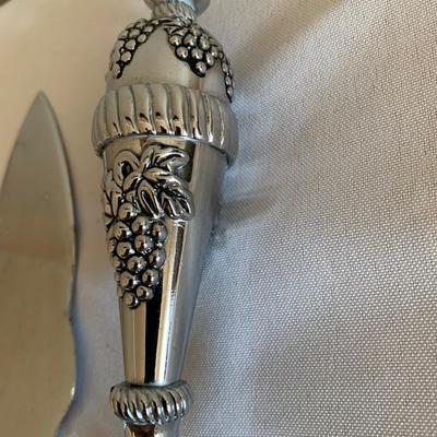 2 Ornate Fancy Cake Servers