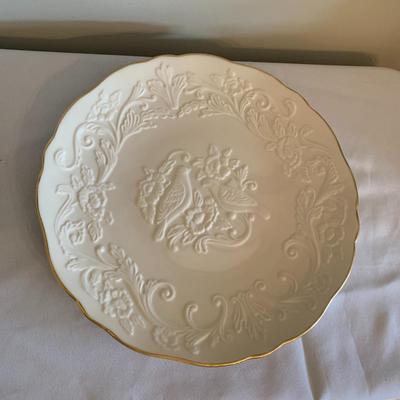 Large Lenox anniversary plate 12.5" diameter