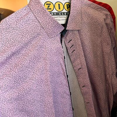 Lot of 12 Designer Mens Shirts XL