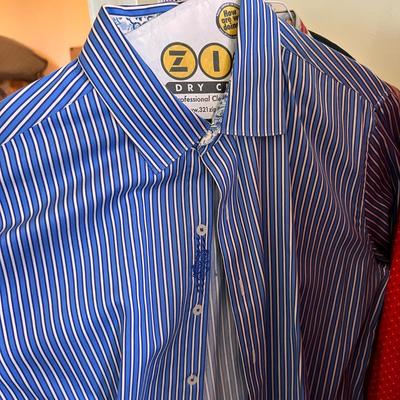 Lot of 12 Designer Mens Shirts XL
