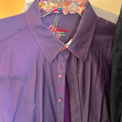 Lot of 12 Designer Mens Shirts XL