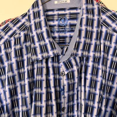 Lot of 12 Designer Mens Shirts XL