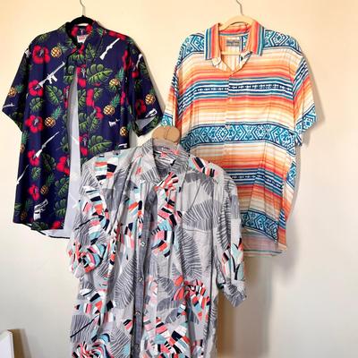 Lot Mens Casual Shirts XL - XXL