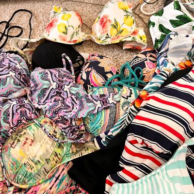Huge Lot Bikinis Swimsuits Sz. M