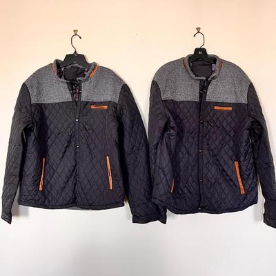 2 New Menâ€™s Lightweight Jackets L & XL