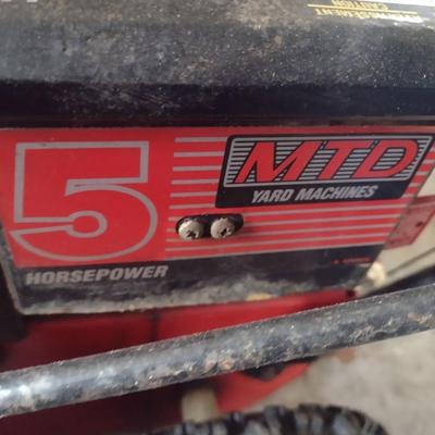 MTD Yard Machine 5HP 22" Power Snow Blower