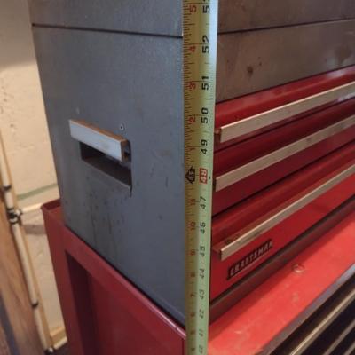 Craftsman Double Stack Tool Chest with Key with Tool Contents (See all Pictures)