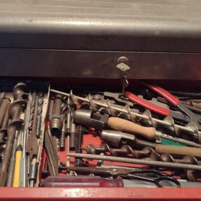 Craftsman Double Stack Tool Chest with Key with Tool Contents (See all Pictures)