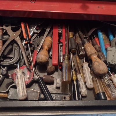 Craftsman Double Stack Tool Chest with Key with Tool Contents (See all Pictures)