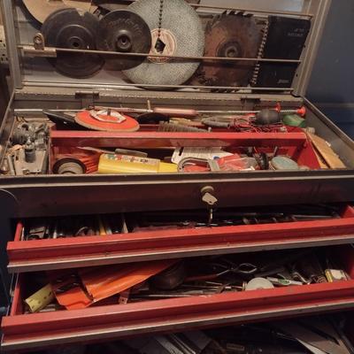 Craftsman Double Stack Tool Chest with Key with Tool Contents (See all Pictures)