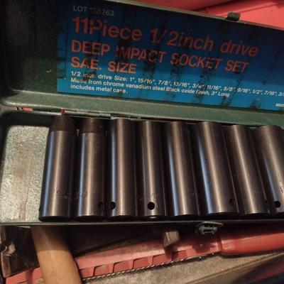 Craftsman Double Stack Tool Chest with Key with Tool Contents (See all Pictures)