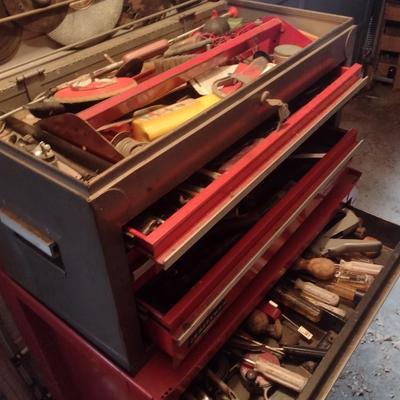 Craftsman Double Stack Tool Chest with Key with Tool Contents (See all Pictures)