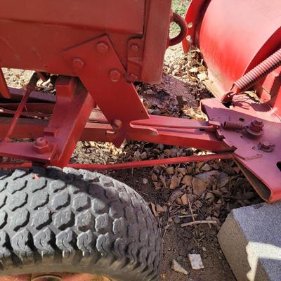 Gravely tractor complete with snowplow