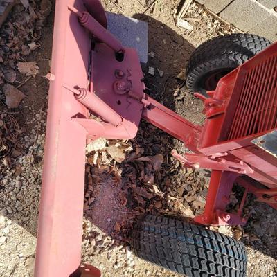 Gravely tractor complete with snowplow