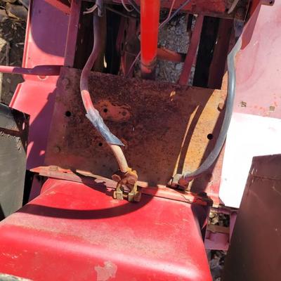 Gravely tractor complete with snowplow
