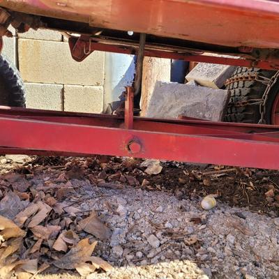Gravely tractor complete with snowplow